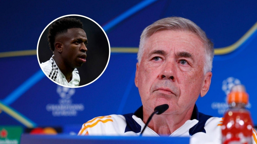 Ancelotti hy vọng bóng đá nên 'dừng lại', tiết lộ cảm xúc Vinicius 552035