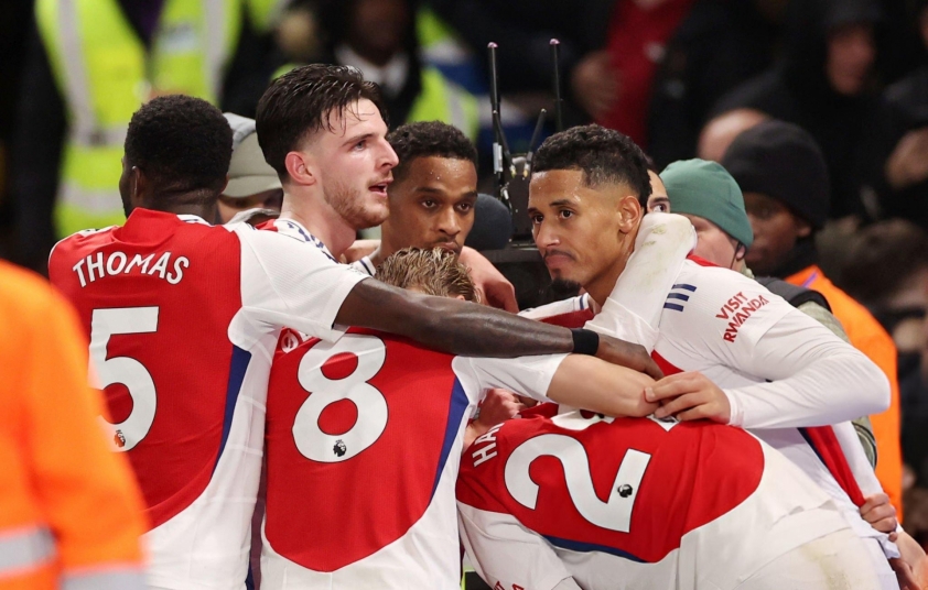 Arsenal thể hiện sự vượt trội với 'big six' Ngoại hạng Anh 554825